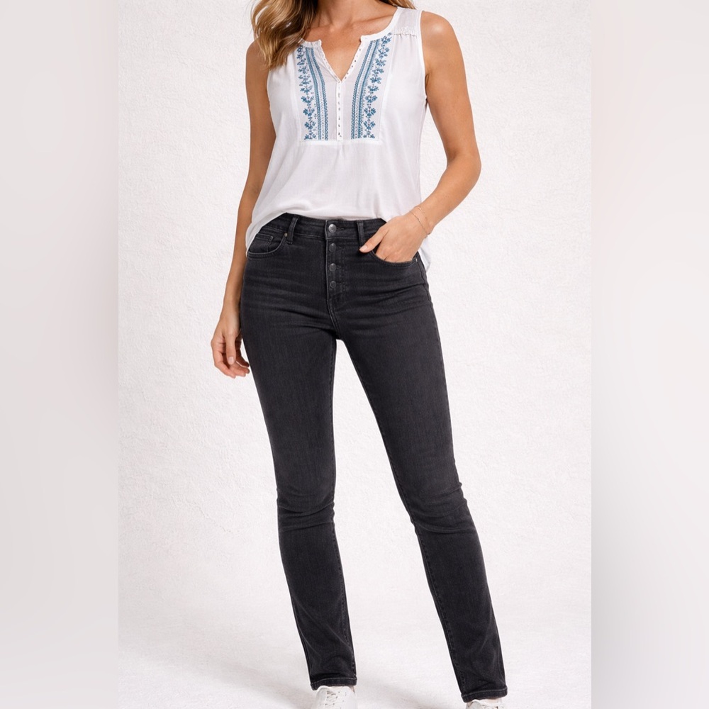 Madewell Women's Charcoal Skinny Jeans Size 24